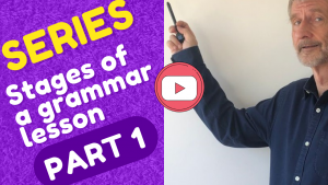 Stages of a grammar lesson - PART 1 Lead-in